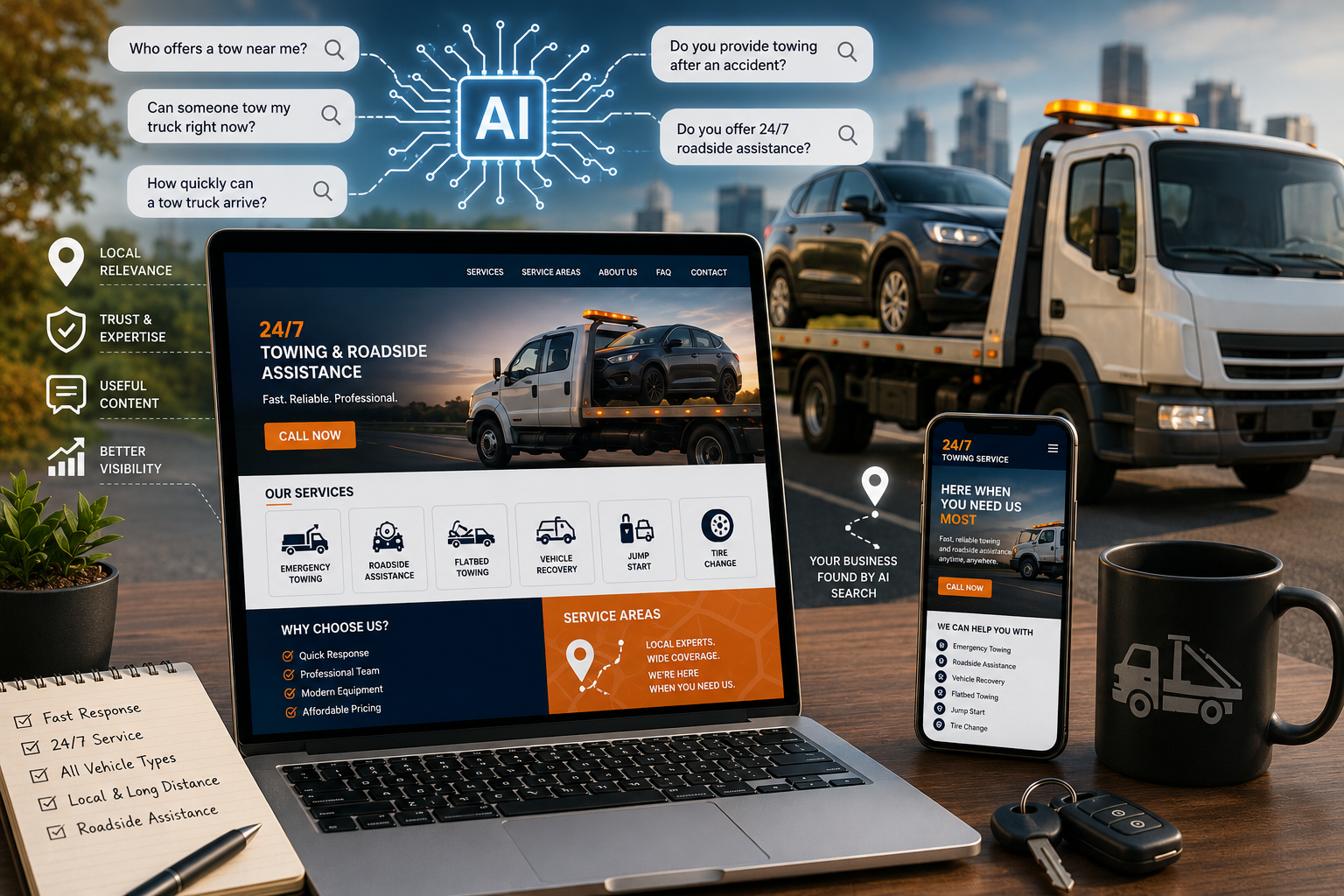 Towing Website